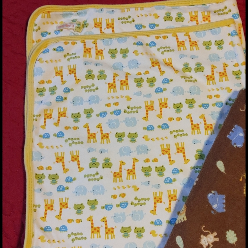 Baby Receiving Blankets Bundle Of 2 Blankets